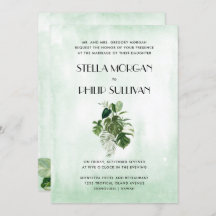 Wilde tropische naaldbomen