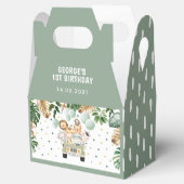 Wilde tropische Oerwouden Safari Bedankdoosjes (Geopend)