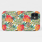 Wilde tropische palmbladeren Case-Mate iPhone case (Achterkant (horizontaal))