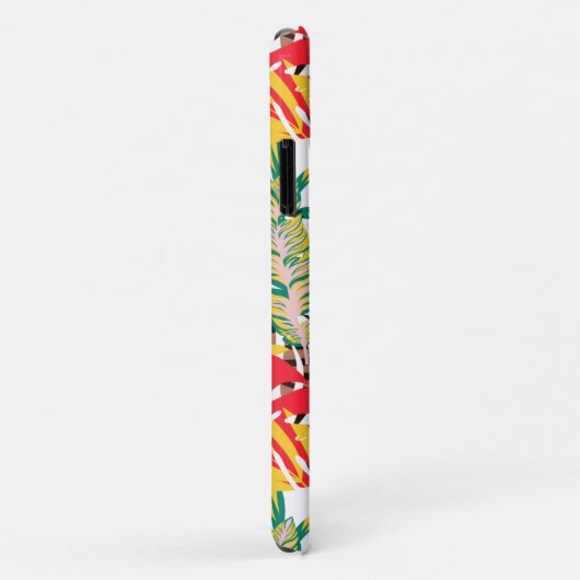 Wilde tropische palmbladeren Case-Mate iPhone case (Achterkant/rechts)