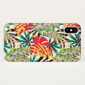 Wilde tropische palmbladeren Case-Mate iPhone case (Achterkant (horizontaal))