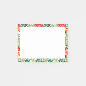 Wilde tropische palmbladeren post-it® notes (Voorkant)
