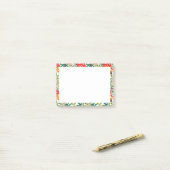 Wilde tropische palmbladeren post-it® notes (Op bureau)