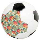Wilde tropische palmbladeren voetbal (Drie kwart)