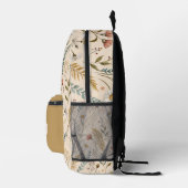 Wilde Tuin Bloemige Beige Rugzak (Rechts)