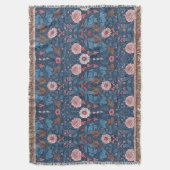 Wilde tuin in blauw deken (Voorkant Verticaal)