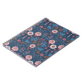 Wilde tuin in blauw notitieboek (Linkerzijde)