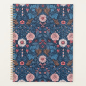 Wilde tuin in blauw planner (Voorkant)