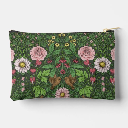 Wilde tuin in het groen etui (Achterkant)