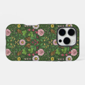 Wilde tuin in het groen iPhone hoesje (Achterkant horizontaal)
