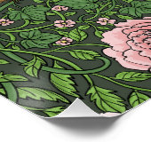 Wilde tuin in het groen perfect poster (Hoek)