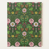 Wilde tuin in het groen planner (Achterkant)