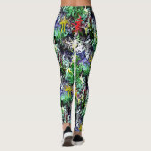 Wilde tuin..... leggings (Achterkant)