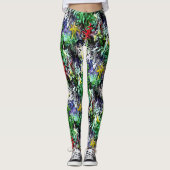 Wilde tuin..... leggings (Voorkant)