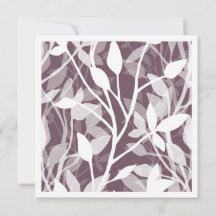 Wilde Tuin Mist witte botanische bladkleur pruim