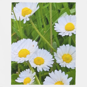 Wilde Tuinbloemen Roemenië – Natuurfotografie Fleece Deken