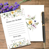 Wilde tuinbloemen voor het Baby shower