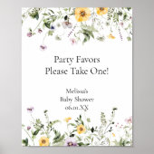 Wilde tuinbouwers vieren één bord poster (Voorkant)