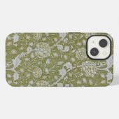 Wilde Tulp van William Morris iPhone Hoesje (Achterkant horizontaal)