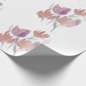 Wilde tulpen cadeaupapier (Hoek)