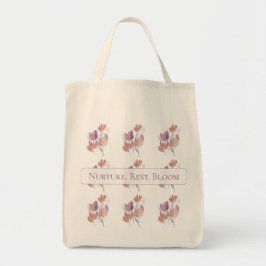 Wilde tulpen tote bag