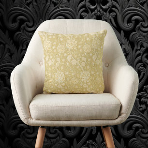 Wilde tulpen van William Morris, Vintage Bloemen K Kussen