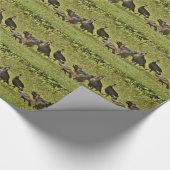 Wilde Turkije, Camouflage-kleuren Cadeaupapier (Hoek)