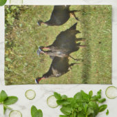 Wilde Turkije, Camouflage-kleuren Theedoek (Gevouwen)