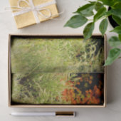 Wilde Turkije in het najaar in hoge gras Tissuepapier (Geschenk)