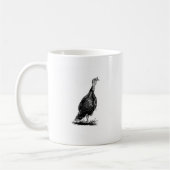 Wilde Turkije (lijnkunst) Koffiemok (Links)