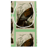 Wilde Turkije (man) van de Amerikaanse vogels van  Klein Cadeauzakje (Achterkant)