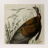 Wilde Turkije (man) van de Amerikaanse vogels van  Legpuzzel (Verticaal)