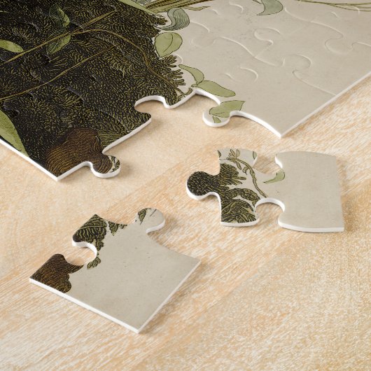 Wilde Turkije (man) van de Amerikaanse vogels van  Legpuzzel (Zijkant)