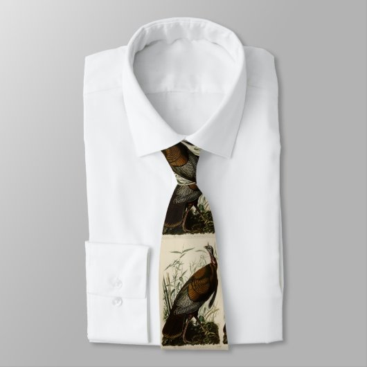 Wilde Turkije (man) van de Amerikaanse vogels van  Stropdas (Gebonden)