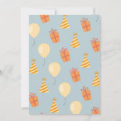 Wilde Twee Krokodil Verjaardag 2e 2 Feestje Kaart (Achterkant)