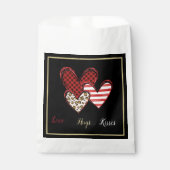 Wilde valentijn cadeautas bedankzakje (Voorkant)