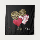 Wilde valentijn wandkleed (Voorkant)