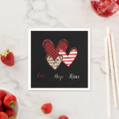 Wilde valentine servetten (Insitu)