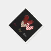 Wilde valentine servetten (Hoek)