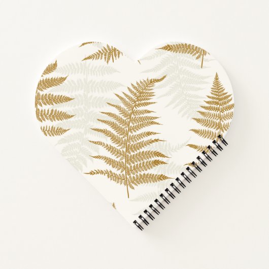 Wilde varens warm aards notitieboek (Achterkant)