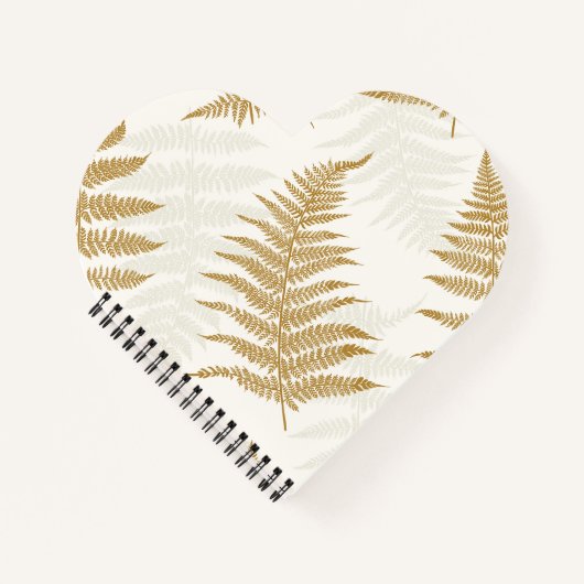 Wilde varens warm aards notitieboek (Voorkant)