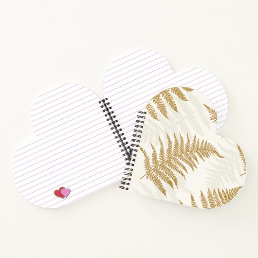 Wilde varens warm aards notitieboek (Binnen)