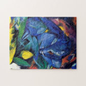 Wilde varkens Boar en zeug van Franz Marc Legpuzzel (Horizontaal)