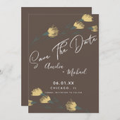 Wilde ventilator met de hand getekende botanische  (Voorkant / Achterkant)