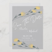 Wilde ventilator met de hand getekende botanische  (Voorkant / Achterkant)