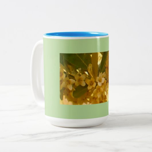 Wilde ventilator tweekleurige koffiemok (Voorkant links)