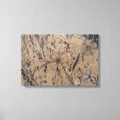 Wilde ventilatortekening canvas afdruk (Voorkant)