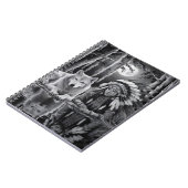 Wilde verbinding: Wolf en Meisje Notitieboek (Linkerzijde)