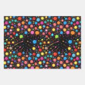 Wilde verfspatten inpakpapier vel (Voorkant 2)