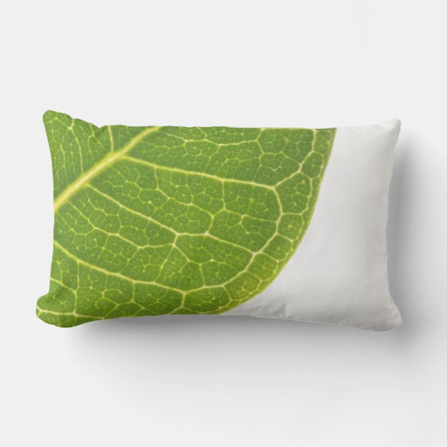 Wilde Vijgen Rijke Groene Blad Kussen Worp Kussen (Voorkant)